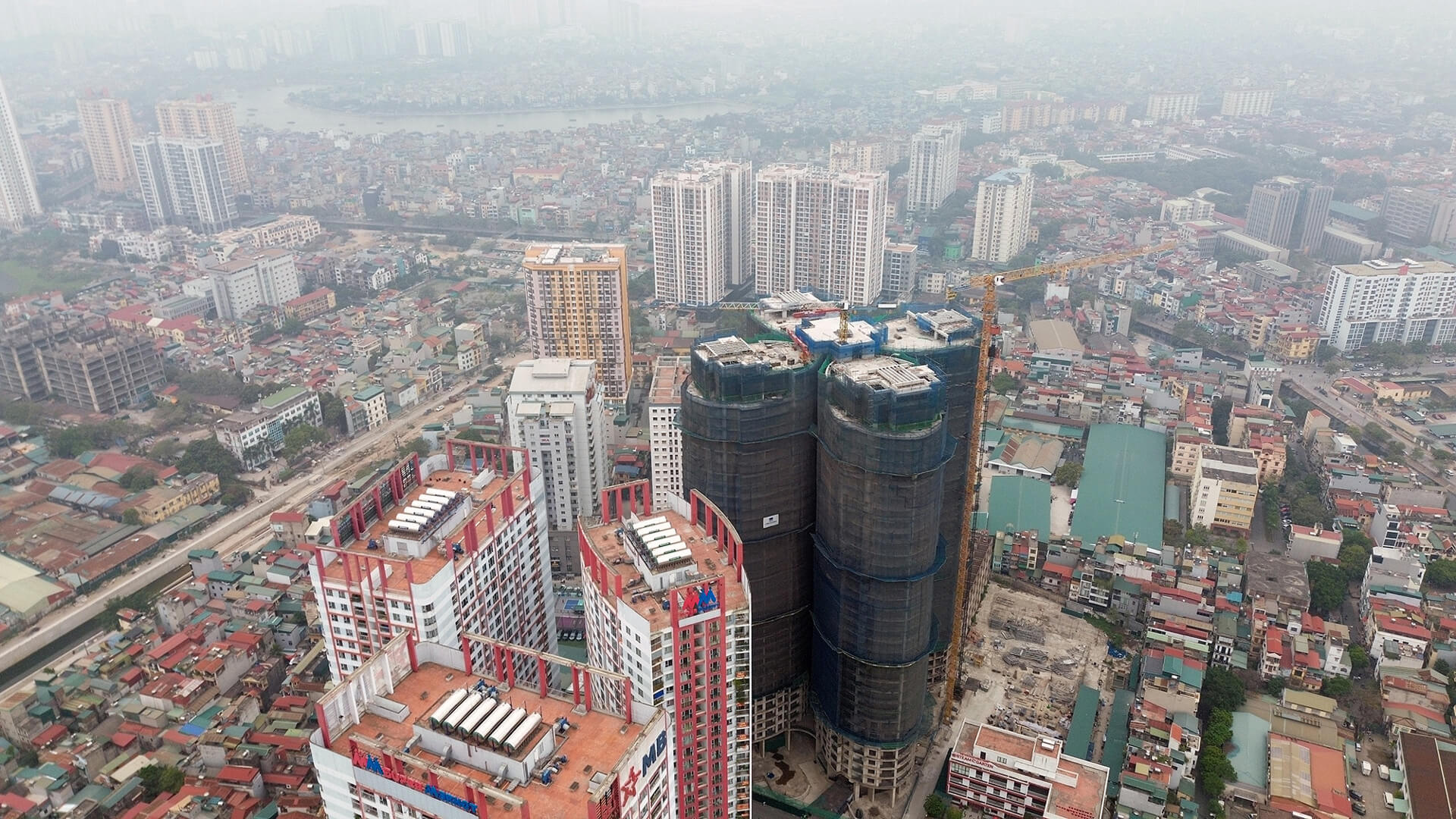 Tiến độ dự án The Queen Palace 360 Giải Phóng tháng 8/2025